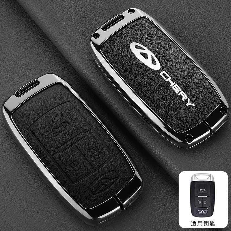 

Car Smart Remote Key Case Protector Fob For Chery COWIN Auto Showjet FX11 Pro EV 2020 2021 2024 Protector Keychain Accessories