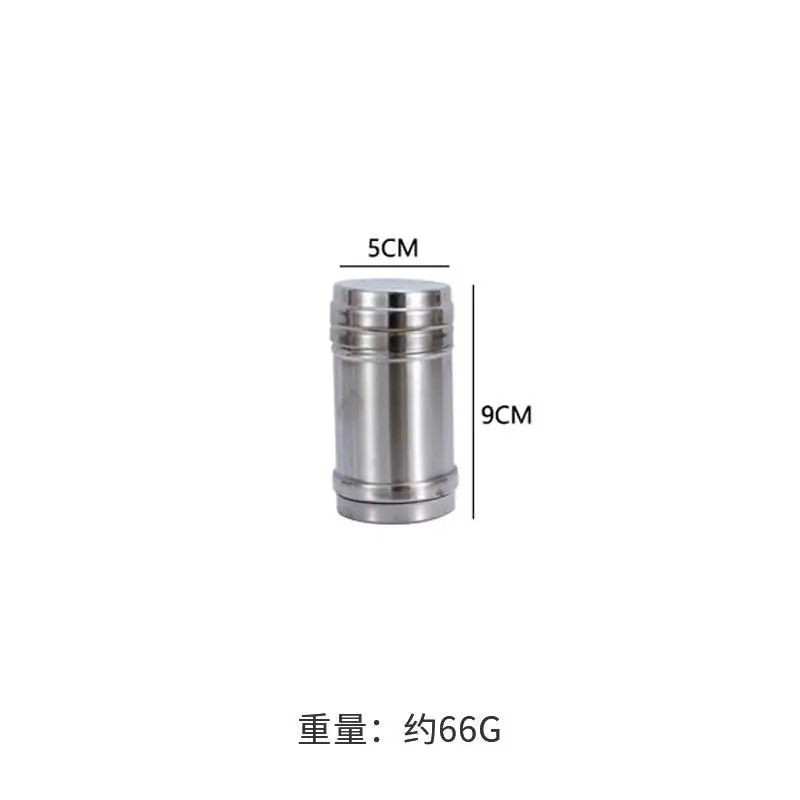 

Stainless Steel Seasoning Jar Commercial Large Non-Magnetic Barbecue Seasoning Bottle Barbecue Tools Seasoning Bottle Sesame Cum