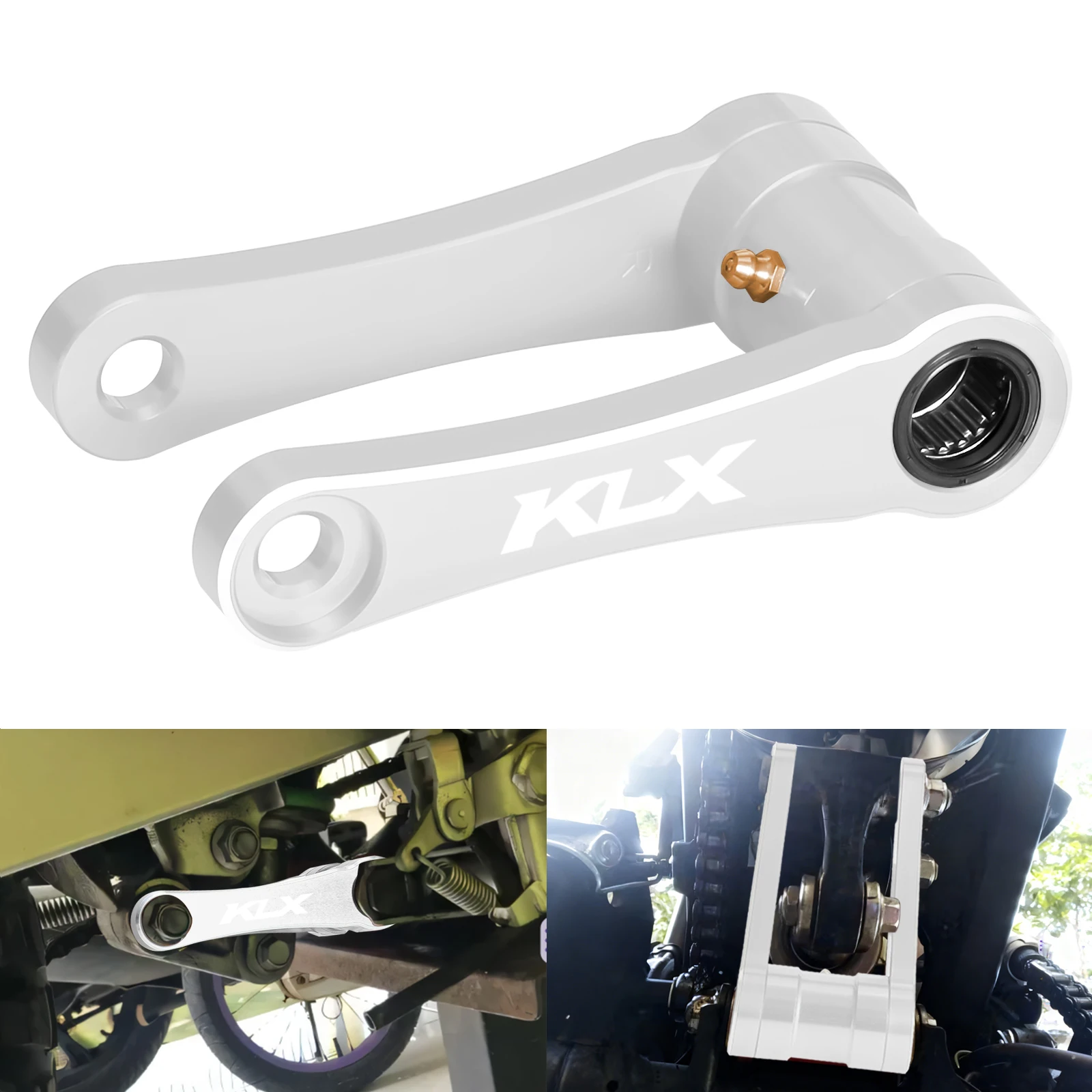 Регулируемая алюминиевая задняя подвеска KLX140 с ЧПУ для KAWASAKI KLX140L KLX150L KLX150BF 2008-2025