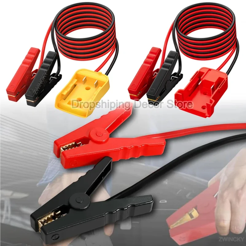 Car Battery Igniter Automotive Emergency Power Kit for Makita/Dewalt/Milwaukee/Ryobi 18V Battery Jumper Starter Jump Kit Tool