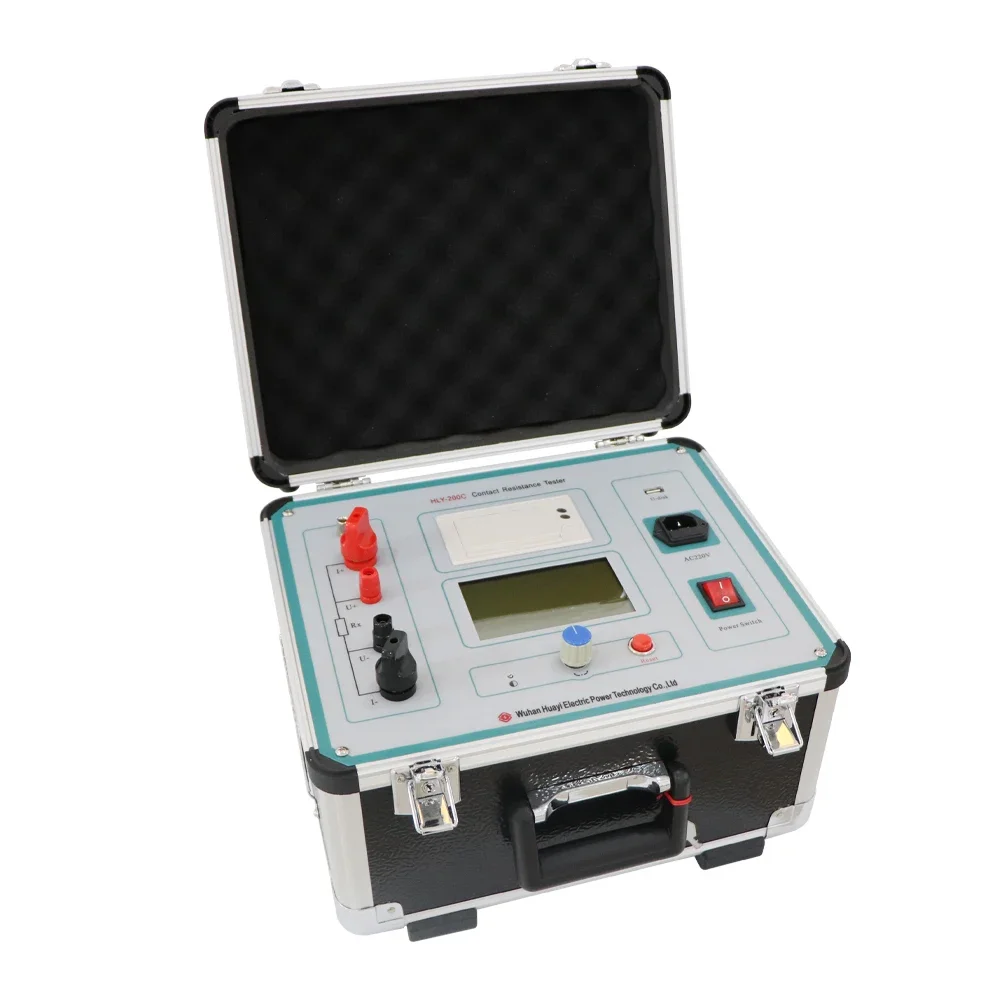 HLY China Factory Sales Direct contactweerstandstester 100A 200A micro-ohmmeter