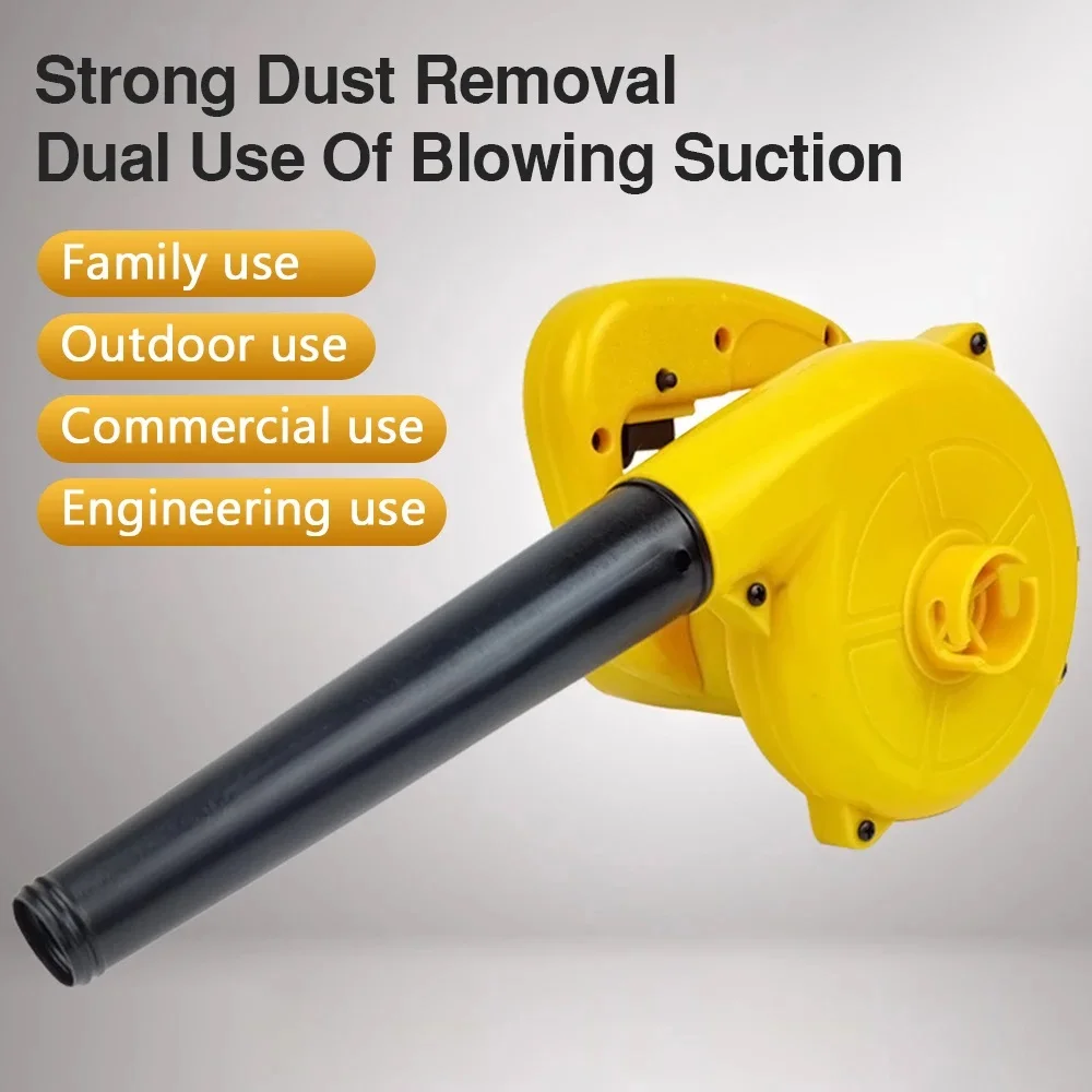 

220V EU Plug High Power Electric Tool Blower Industrial Hair Dryer Dual Use Blower Vacuum for Computers Ash Removal Dust Collect