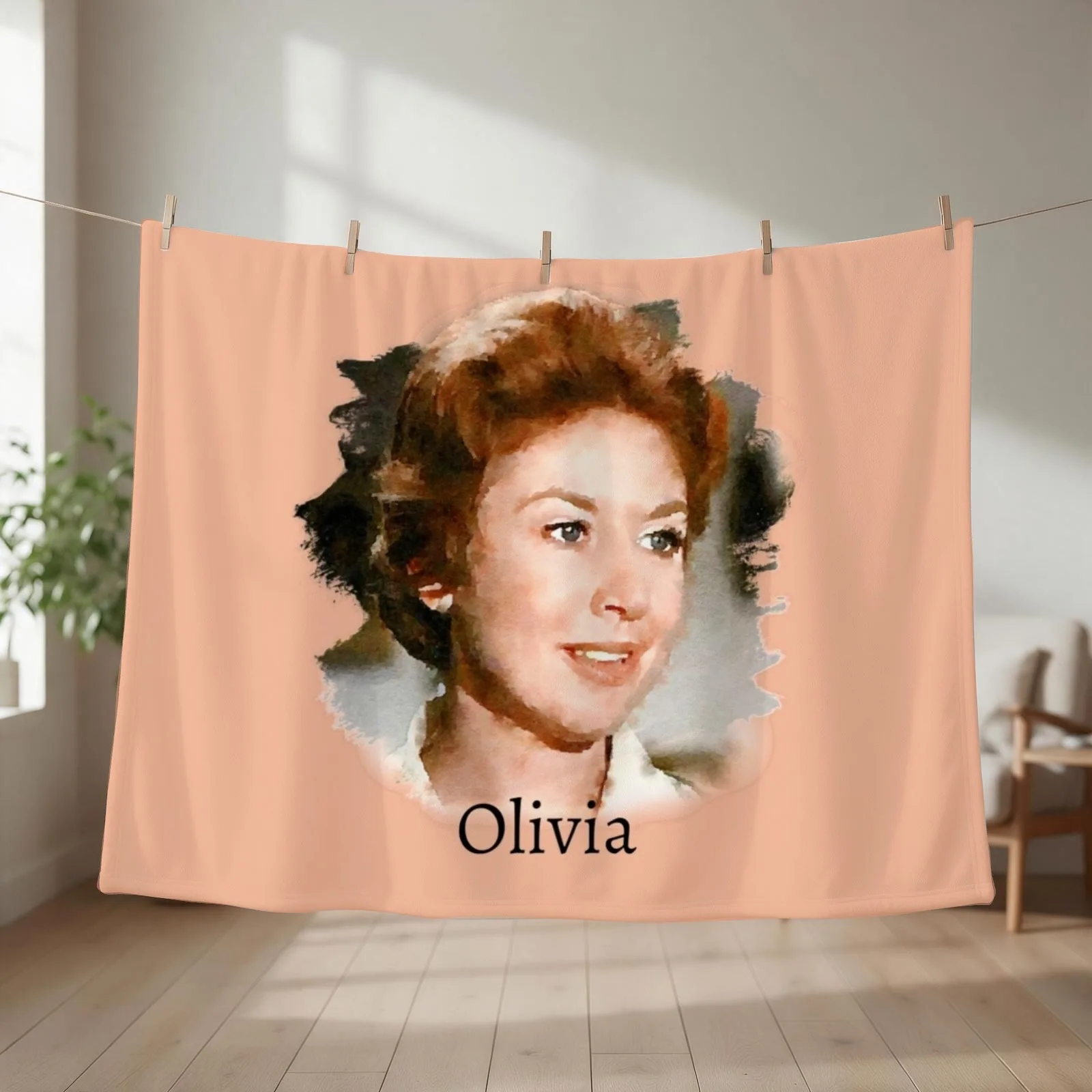 Olivia Walton The Walton's Throw Blanket couch cozy soft plush fuzzy picnic outdoor blanket