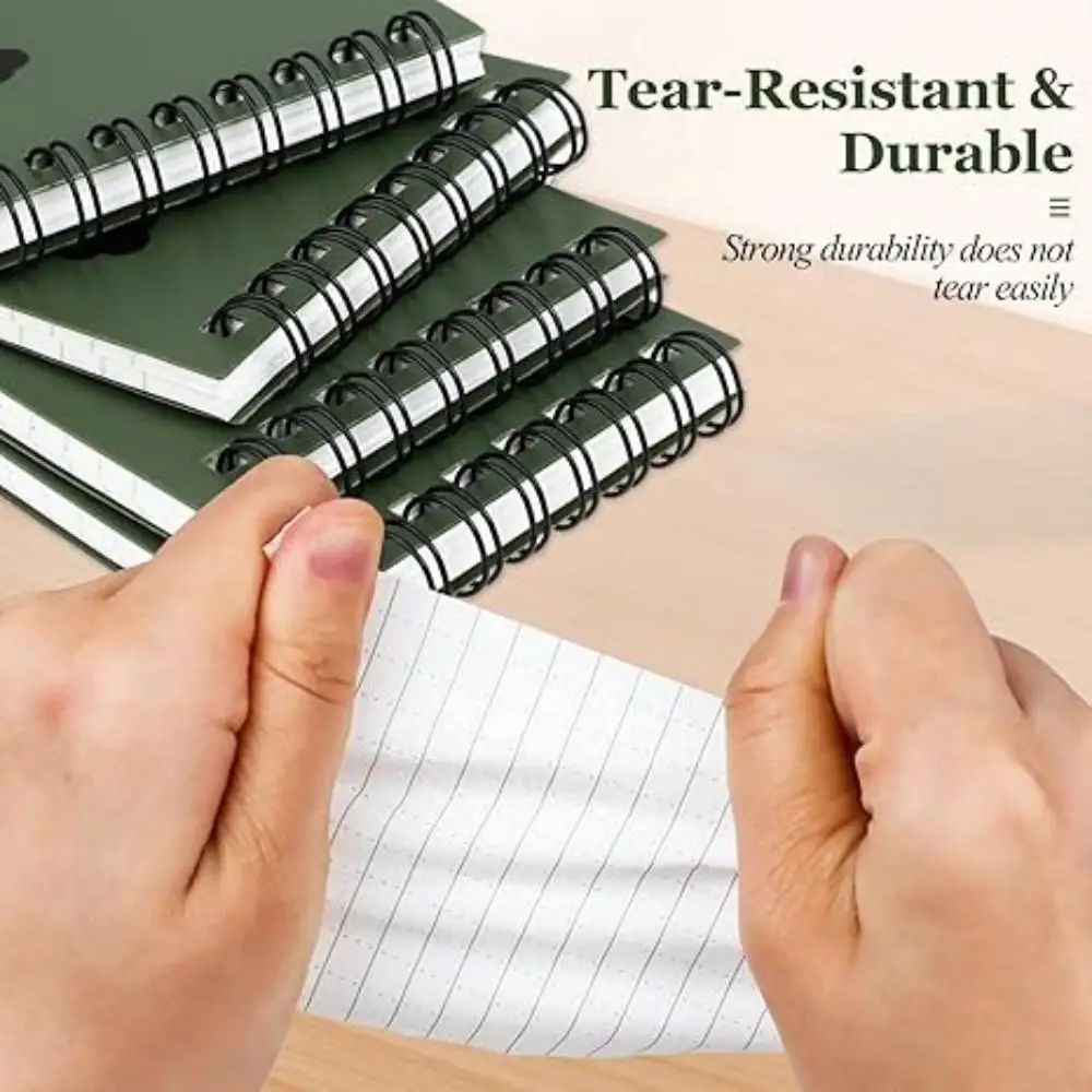 Waterproof Notebook Military Tactical Note Book Mini Pocket Notebook All Weather Notepad Outdoors Camping To Do List Planner