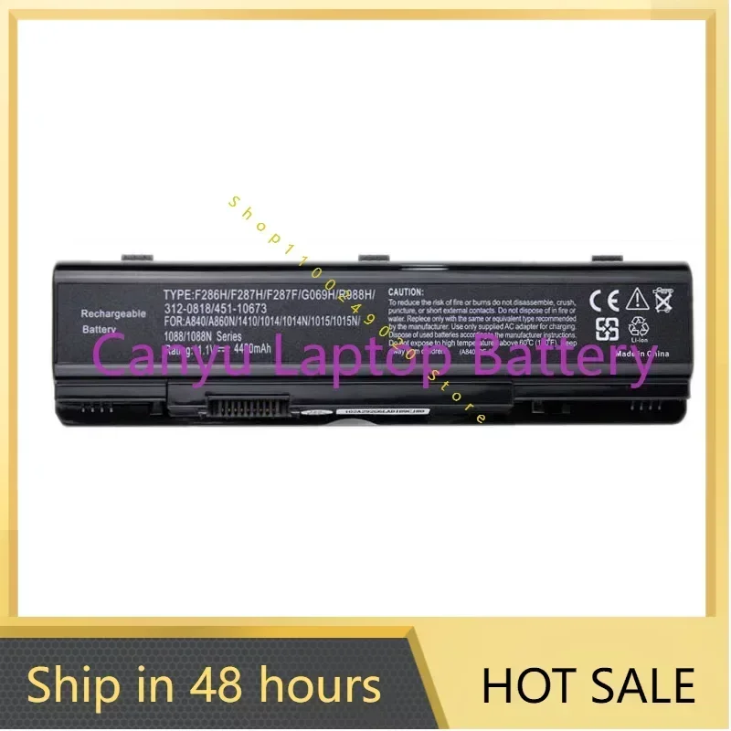 2024 For  Vostro1410 1014 1015 1088 A840 A860 Pp38l   Laptop battery