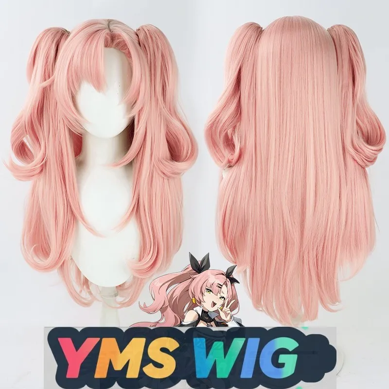 

【YMS WIG】Zero Zone Nicole De La Mara, парик для косплея Sly Bunny House, силиконовый реалистичный двойной хвост для кожи головы