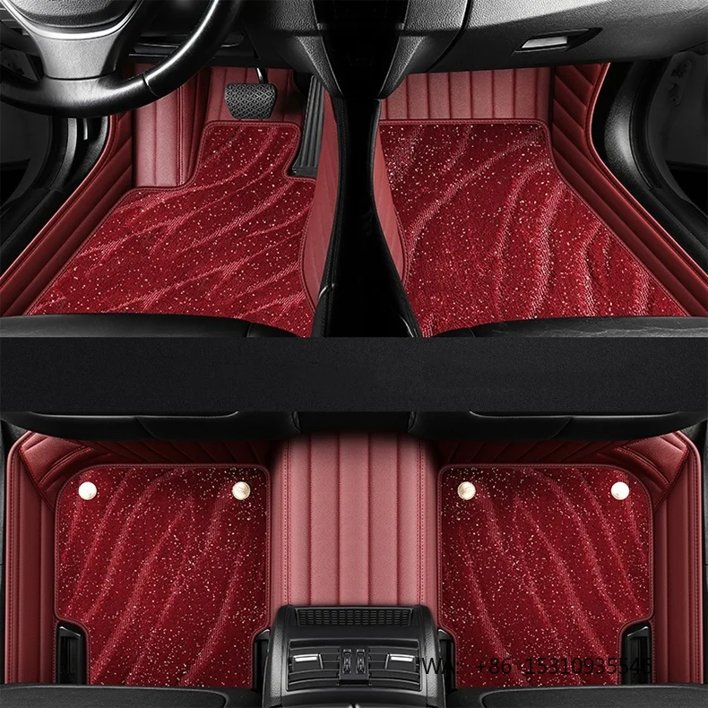 

Luxury Fully Enclosed Full Surround Floor Mats Fit All Vehicle Series Easy Clean Odorless Interior Accessories