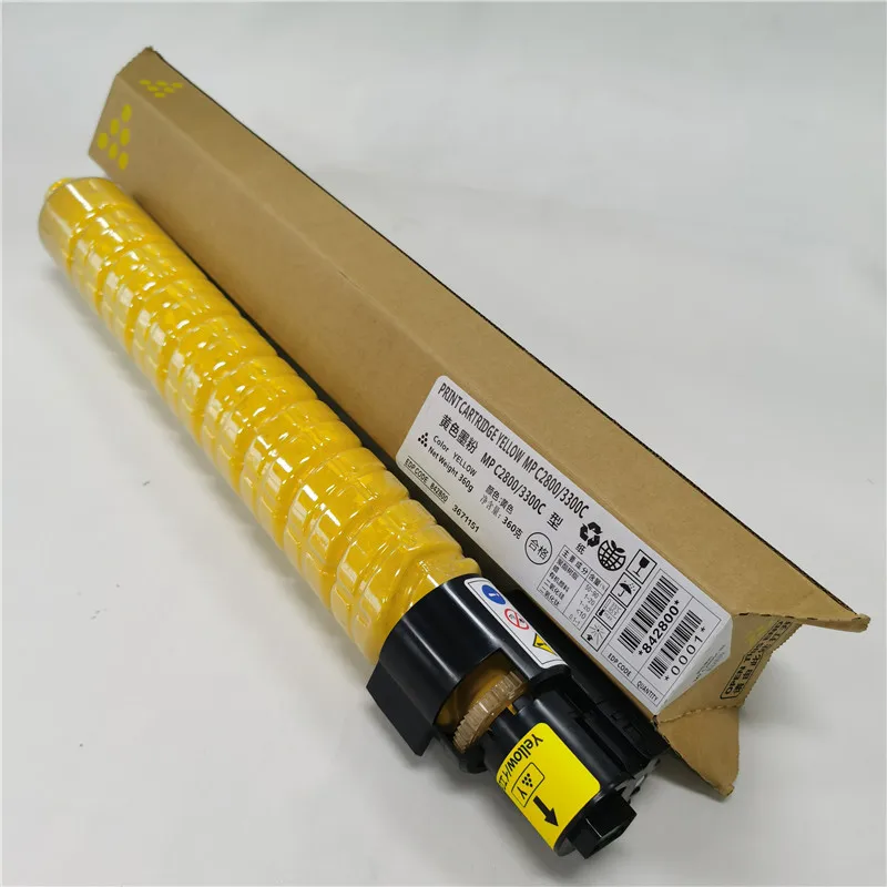 1PC MPC2800 MPC3300 CMY360g BK450g Toner Cartridge For Ricoh MPC 2800 3300  C2800 C3300 Toner Powder