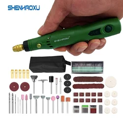 Cordless Mini Drill Rotary Tool Engraving-Pen Dremel-Tool Accessoraies-Set Adjustable Grinding 3.7V With Multifunction Home Diy