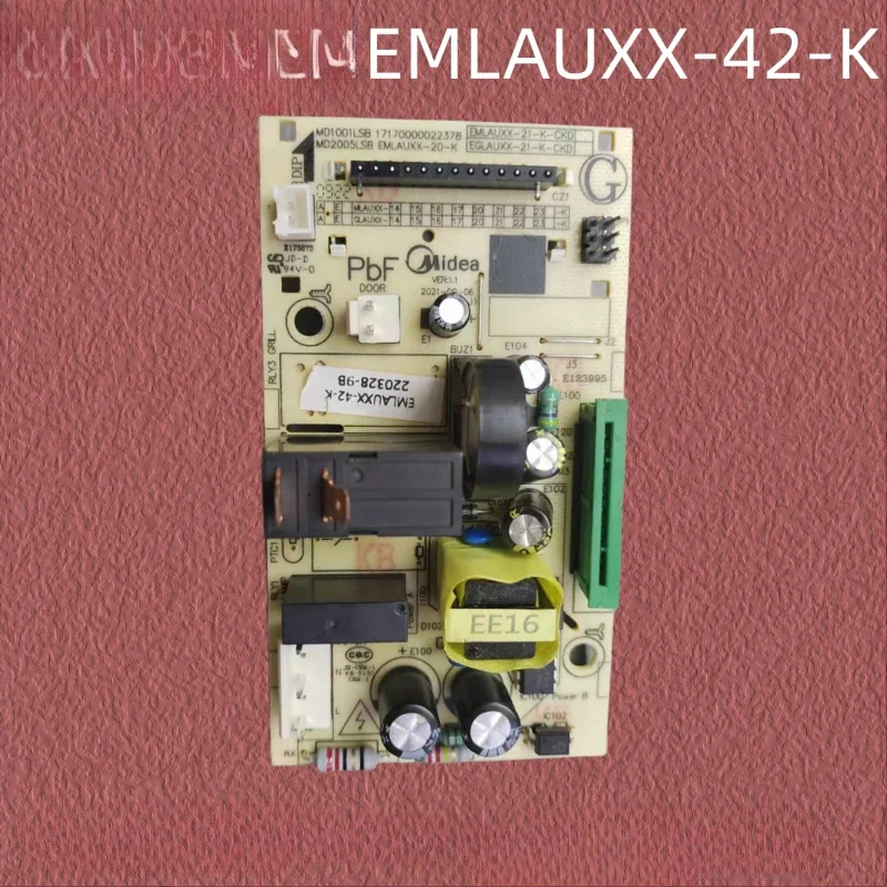 EMLAUXX-42-K 1 قطعة لفرن الميكروويف الأسود ميديا M1-L213C PM2001 اللوحة الرئيسية لوحة الكمبيوتر