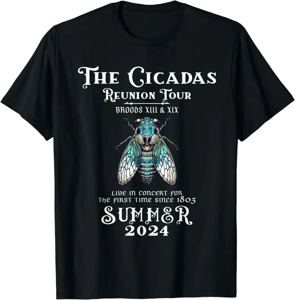 The Cicada Reunion U.S Tour 2024 Cicada Concert Fest Lover Unisex T-Shirt