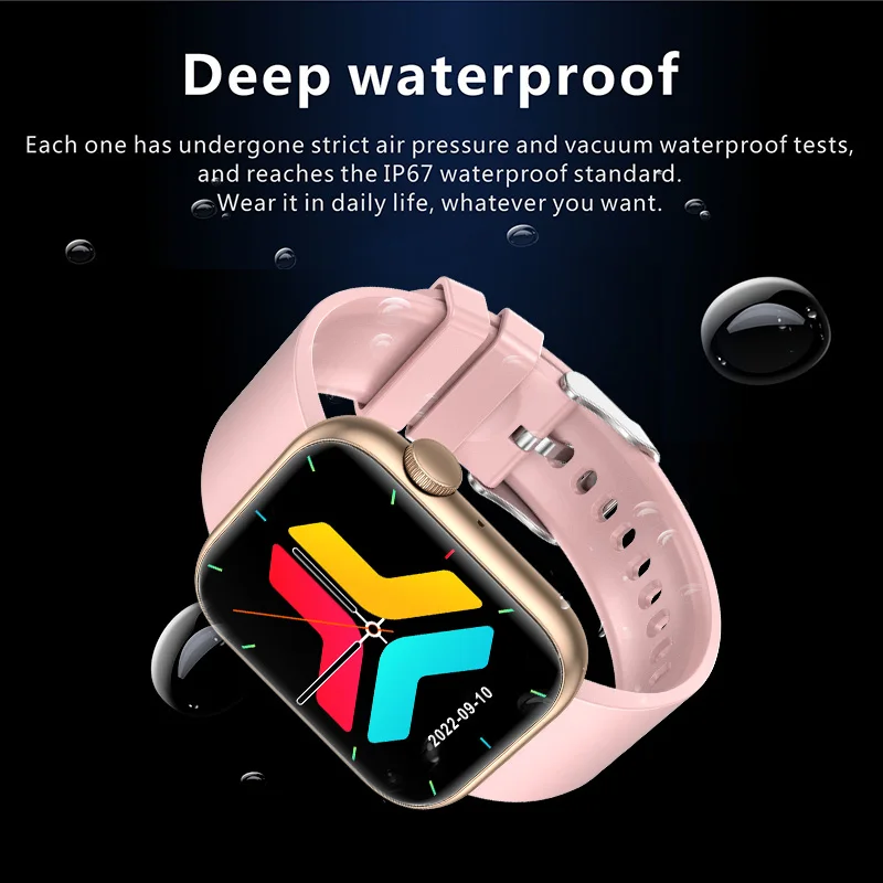 Luik Nieuwe Dial Call Smart Horloge Vrouwen 2022 Full Touch Stem Assistent Sport Fitness Armband Temperatuur Monitor Smartwatch Mannen