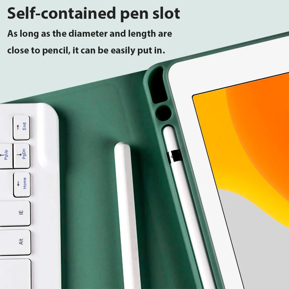 Pokrowiec na klawiaturę Bluetooth do Samsung Galaxy Tab A9 Plus 11 cali Etui do Samsung Galaxy A9+ SM-X210N/X216B Magic Keyboard Mouse — zdjęcie 5