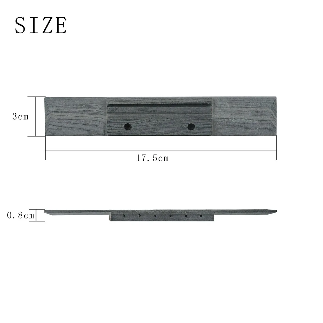 Rosewood Guitar Bridge Universal 6 String Classical Guitar Replacement Part Professional Stringed Instrument Accessory