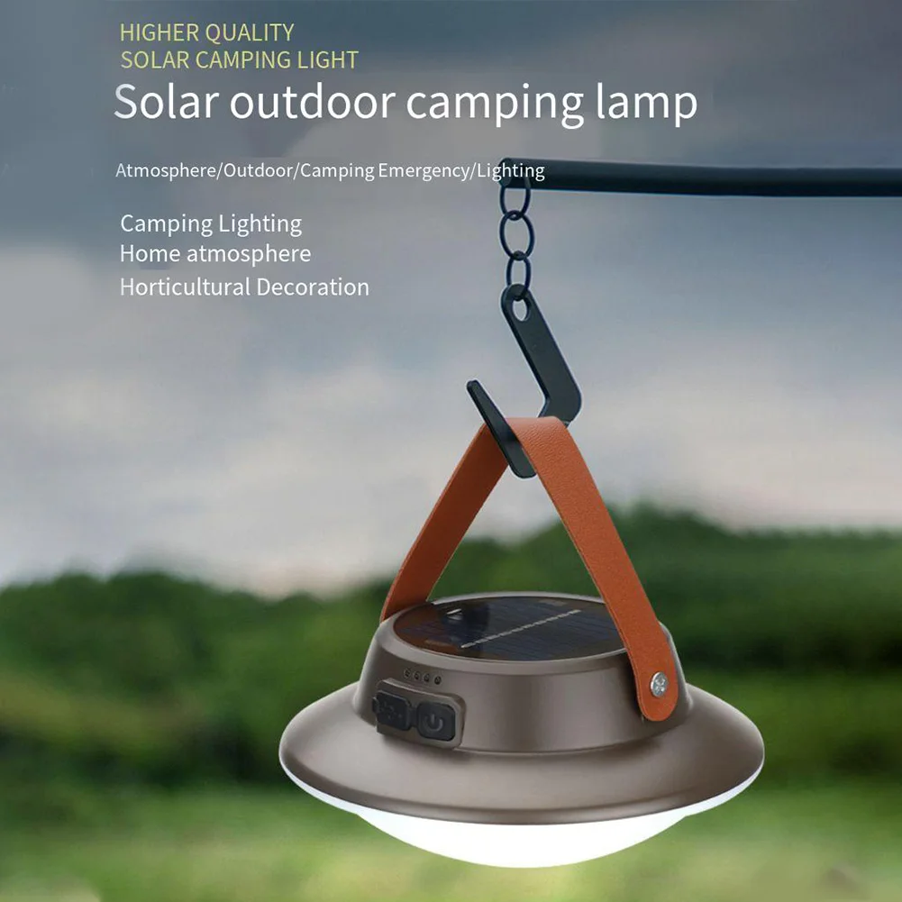 

For Camping For Outdoor Adventures 3 Mode Lantern LED Lantern Night Camping Hands-Free Hook Large Illumination Aperture