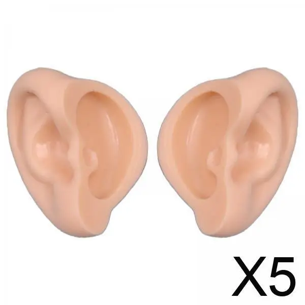 

Doll Ears 1 Pair Plastic Replacement Fake Ears for Blythe Neo Doll Makeup Custom Accessories