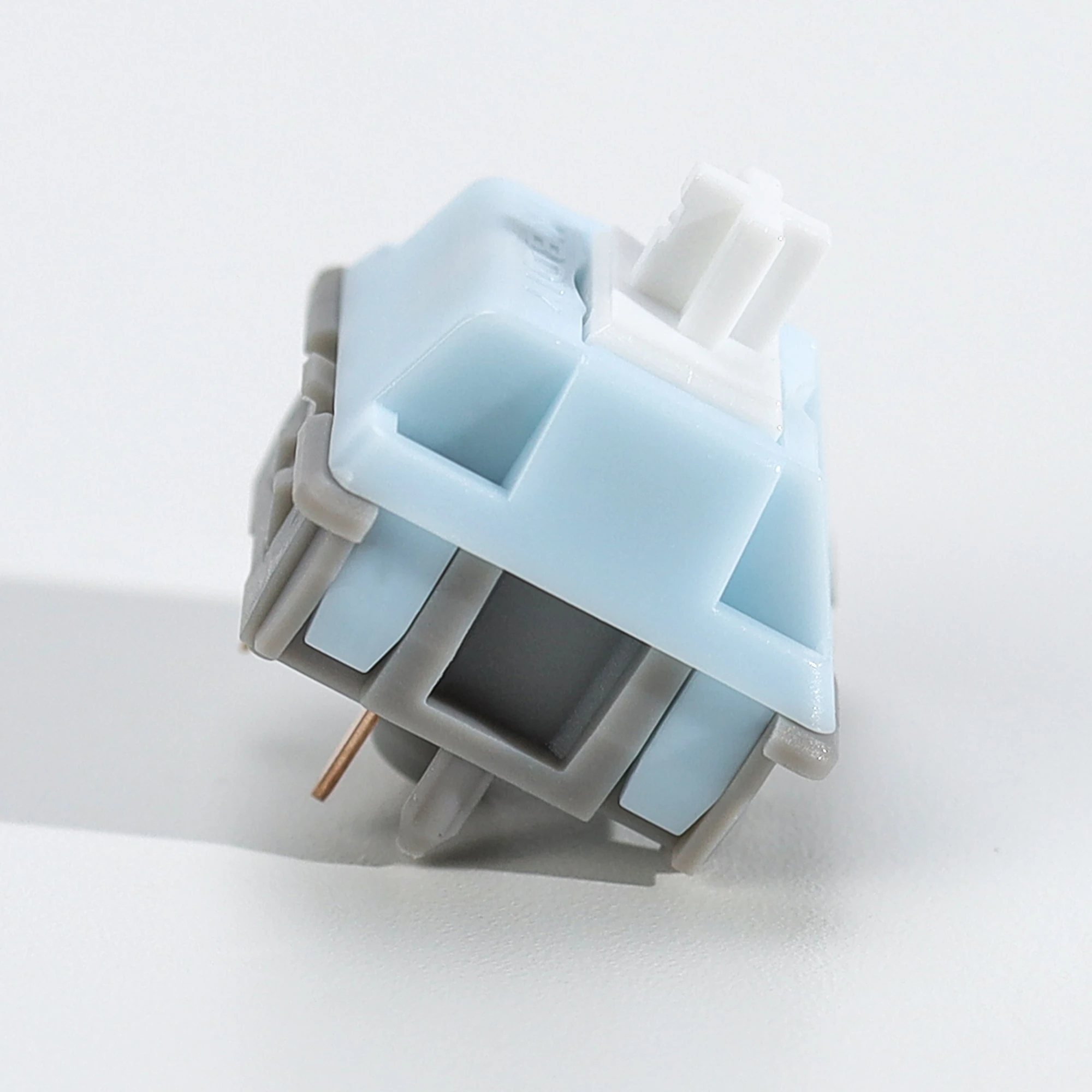 KBDiy Linear Silent Switch Jarvis JJ 5-PIN 47gf vorgeschmierte POM Creamy Switches für individuelle DIY 60% Gaming mechanische Tastatur Aula – Detail 7