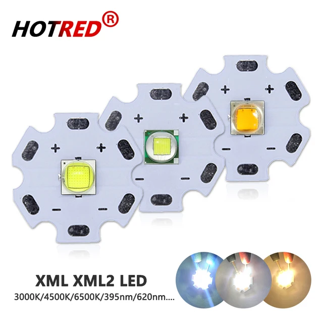 Diody LED dużej mocy 5w10W 5050 XLM T6 XMLL2 5050-L2 Diody chipowe 3V 3.7V Części do latarek DIY Do rowerów Akcesoria samochodowe Reflektor