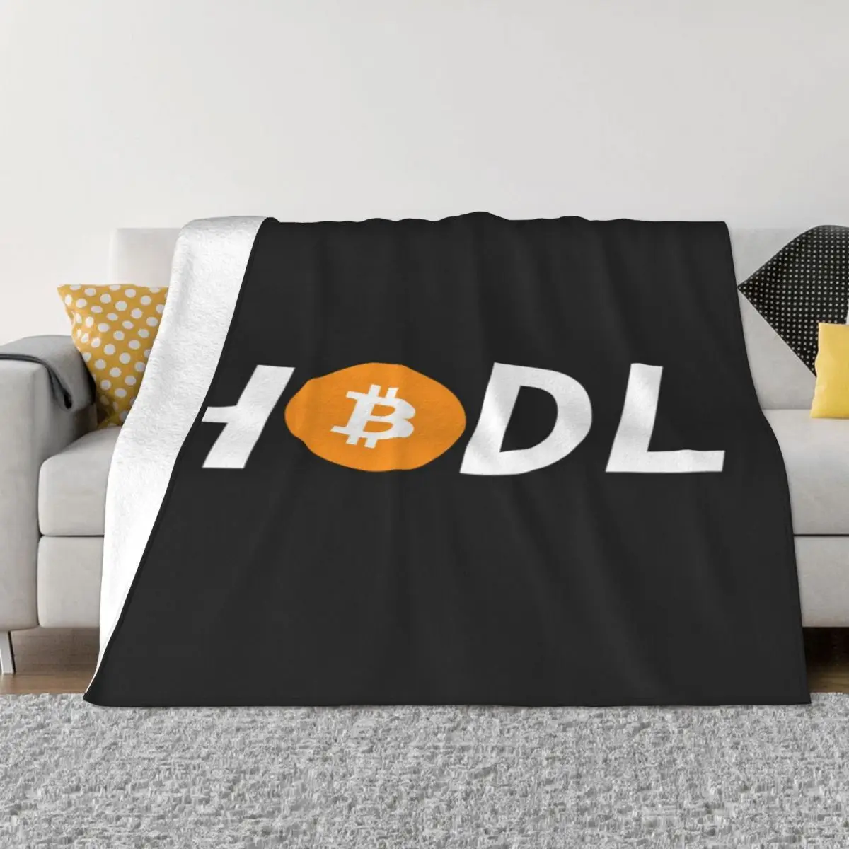 Hodl Bitcoin 383 Bedroom Knee Blanket Thin Wadding Blanket Throw Blanket