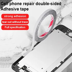 10m Thick 0.3mm Sticker Double Side Adhesive Tape Fix For Cellphone Touch Screen LCD Mobile Phone Repair Tape