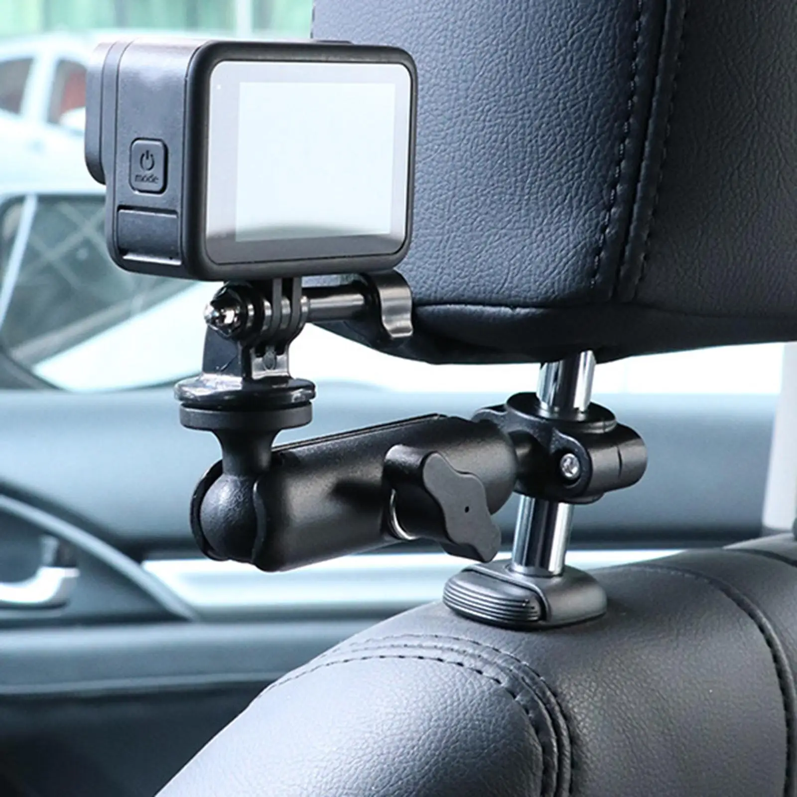 Car Back Seat Headrest Shooting Holder Mount for Tablet Cell Phone