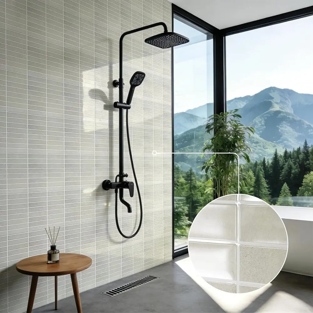 3D Peel and Stick Wall Tiles, 12x12 Oil Backed Waterproof Self-Adhesive Wall Panels, Upgraded 1.5mm Thick Backsplash Tiles for K