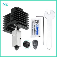 Haldis 3D Upgrade Hotend  Hardened  Nozzle High Temperature 500℃ Compatible For Bambu Lap X1 & P1P Replace Low Cost High Quality