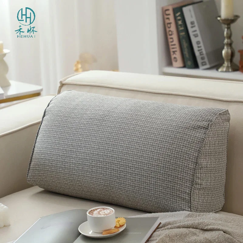 

Reading Pillows Wedge Pillows Headboard Reading Pillow Backrest Pillows for Sitting Up in Bed Cotton Linen Daybed Pillow