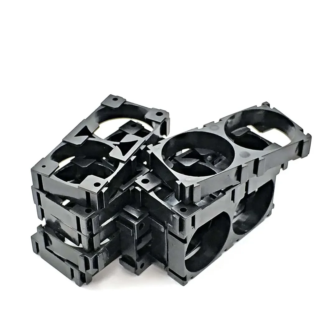 2S 26650 Battery Holder 26650 Bracket Cell Safety Anti Vibration Plastic Brackets DIY 26650 26700 26800 Bracket