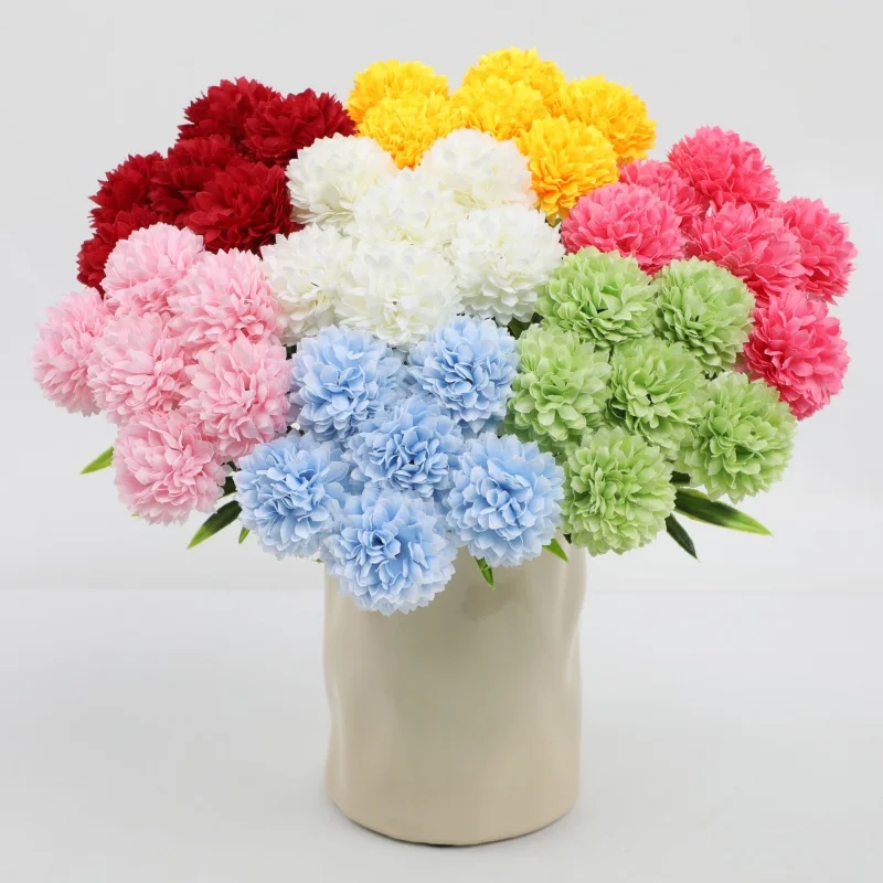 12/24 Tallos de Hortensias Artificiales sin Florero, Flores Falsas Adecuadas para Jardín, Balcón, Restaurante, Boda, Fiesta, Decoración de Mesa Flores Artificiales de Crisantemo, Color Champán, Bolas de Flores 3D Completas/Tela de Seda de Alta Densidad, Resistentes a los Rayos UV, Impermeables, Resistentes al Sol. Adecuado para el Día de San Valentín, Pascua, Día de la Madre, Día del Padre, Halloween, Día de Acción de Gracias, Navidad, Año Nuevo, bodas, jardín, terraza, mesa de comedor, entrada, fiestas de camping, decoración de jardín.