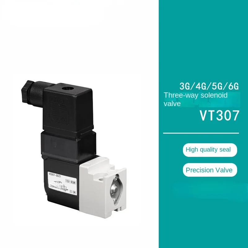 Pneumatic Three-Way Vacuum Solenoid Valve Bt307/VT307V-4/5/G1-02 Directly Operated Type High Frequency Valve Instead of SMC