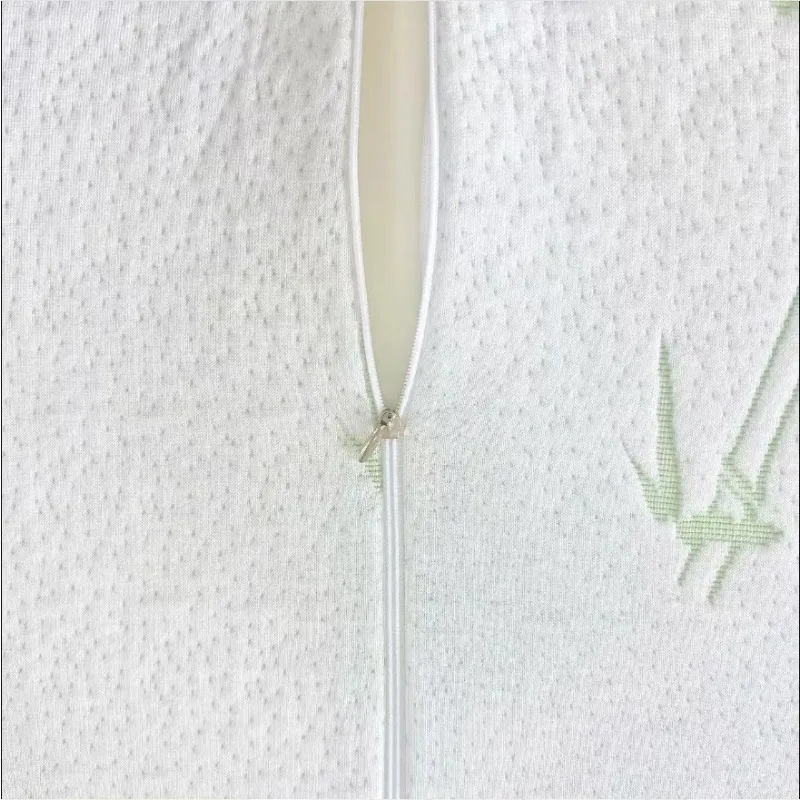 + وسادة من إسفنج الذاكرة من ألياف الخيزران، وسادة انتعاش بطيء، رعاية صحية لتخفيف الرقبة لتقويم العظام، تعزز النوم وسهل إجهاد الرقبة #4