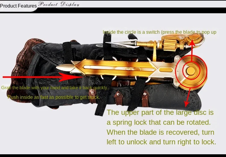 NECA Assassins Creeds 6 Assassins Creeds Hidden Blade Brinquedos إدوارد كينواي Juguete نموذج قابل للذقذ Speelgoed Toys Cosplay