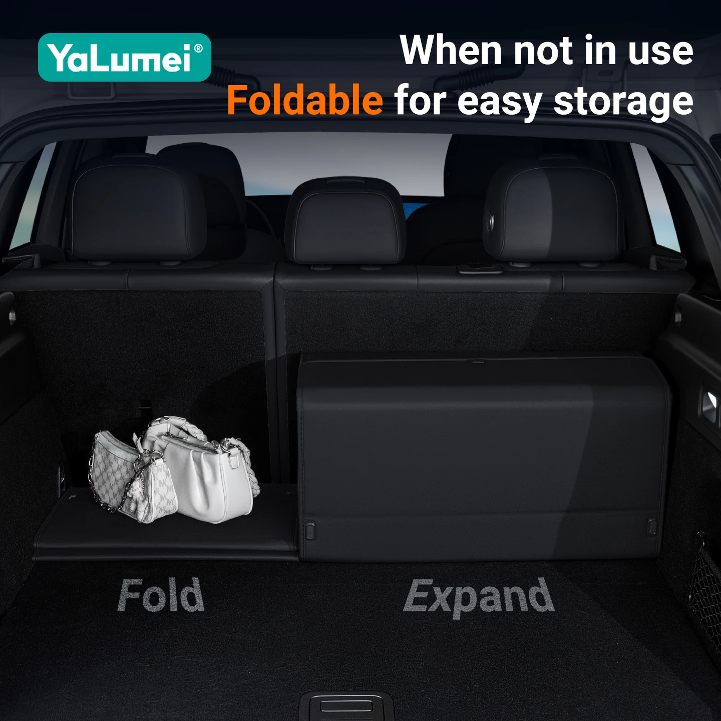 Car Trunk Organizer Foldable Storage Box - For BYD Atto 2 3 Yuan