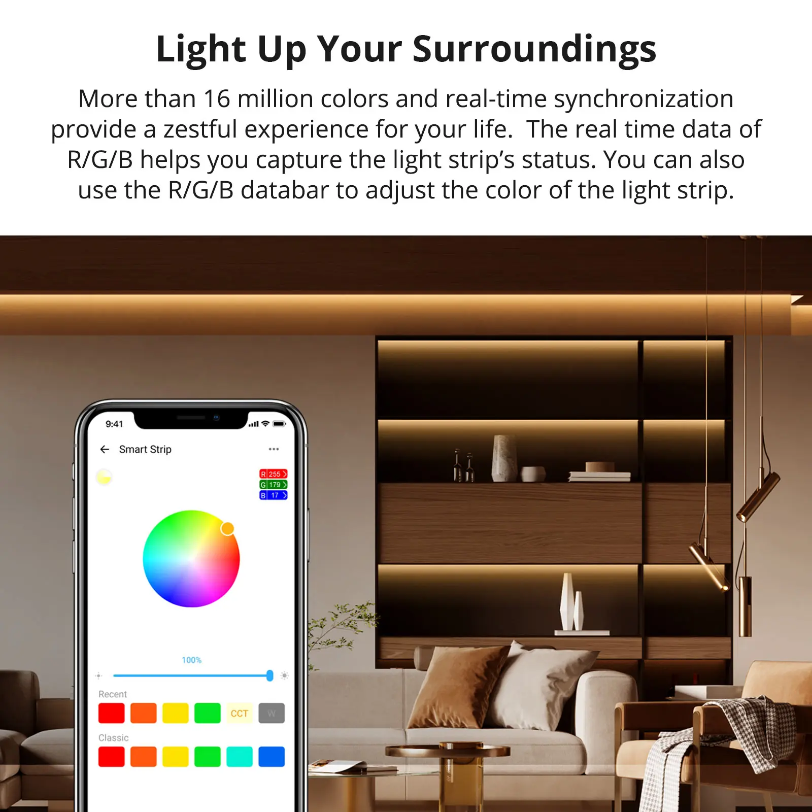 SONOFF L2 Smart LED Light Strip IP65 Waterproof Voice Bluetooth Remote Control Smart Scene via eWeLink Support Google Home Alexa