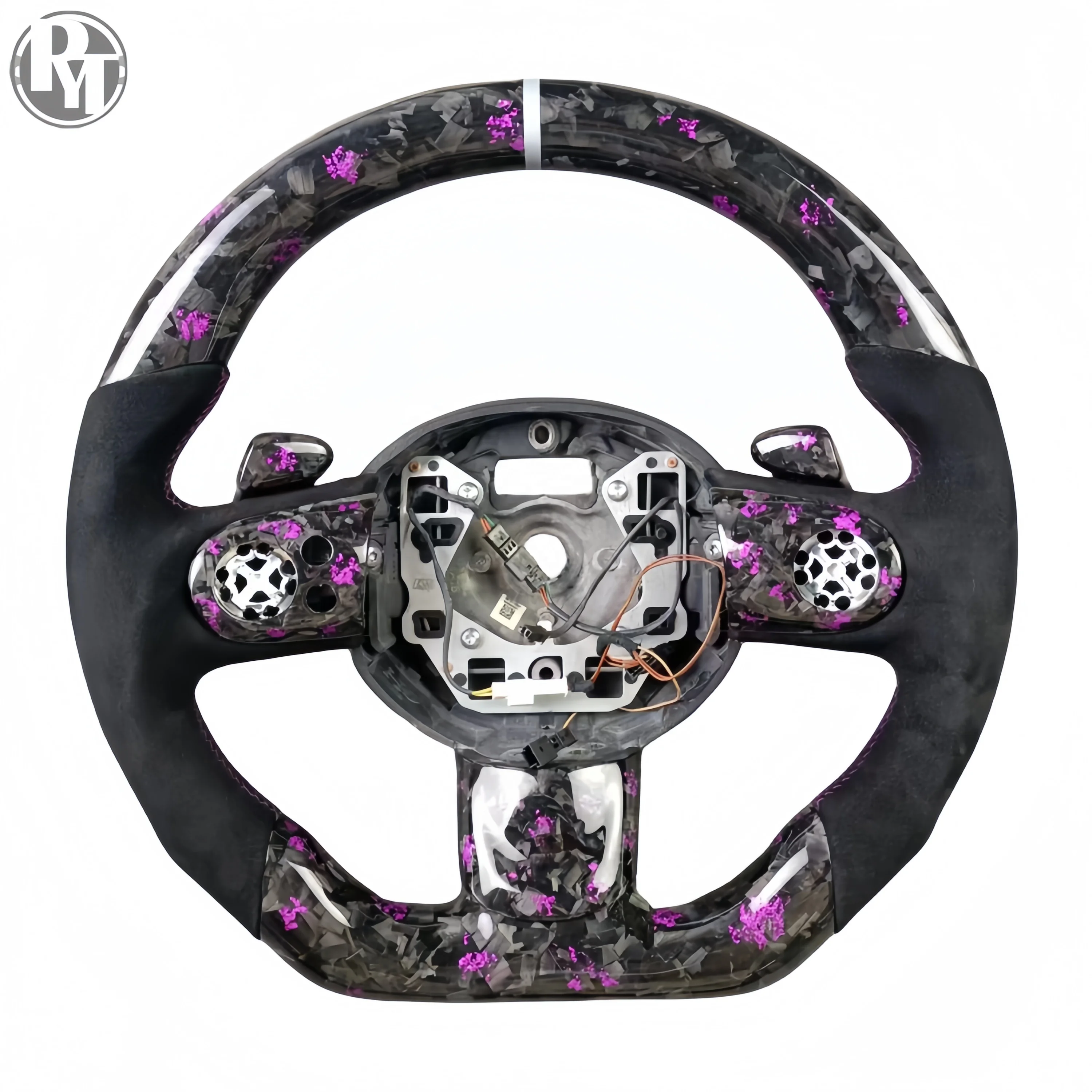 Hot-selling forged carbon fiber steering wheel suitable for Mini Cooper R55 R56 R60 R61 F55 F56 F57