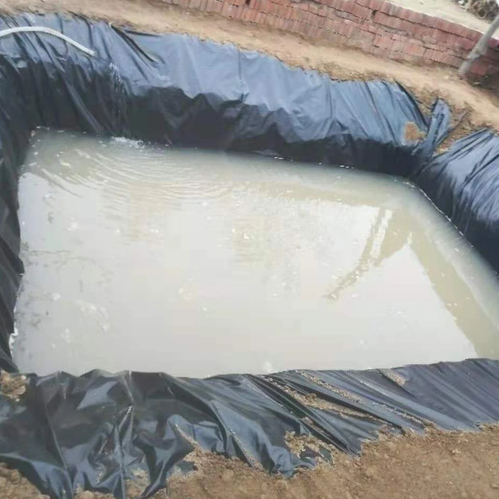 

Pond Anti-seepage Liner Large Size Black Tarp Fold Fish Ponds Swimming Pools Garden Waterfall Supplies