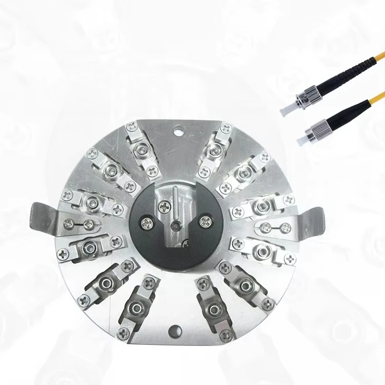 

Держатель FC-PC-12, 12-портовый приспособление для полировки FC UPC для полировальной машины Seikoh Giken, приспособление для полировки оптоволокна