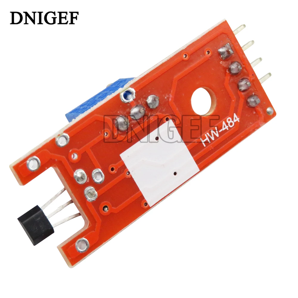 KY-024 Speed Sensor Module Smart Electronics 4pin KY-024 Linear Magnetic Hall Switches Speed Counting Sensor for Arduino Diy Kit