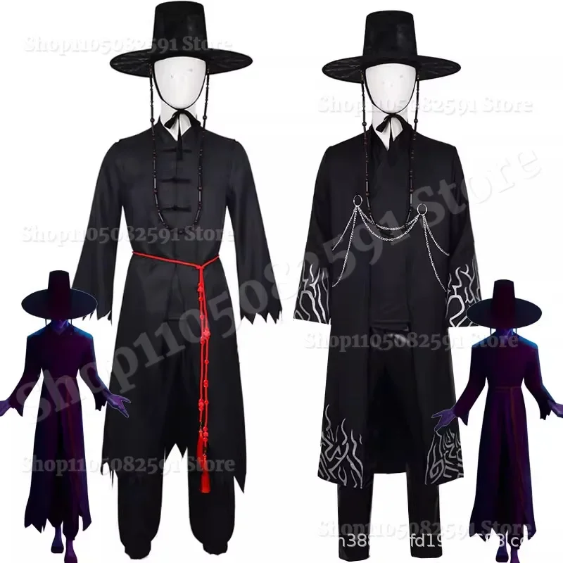 

Anime Movie K-POP for Demon Hunters Saja Boys Cosplay Costume Halloween Carnival Party Role Play Uniform Prop for Adults & child