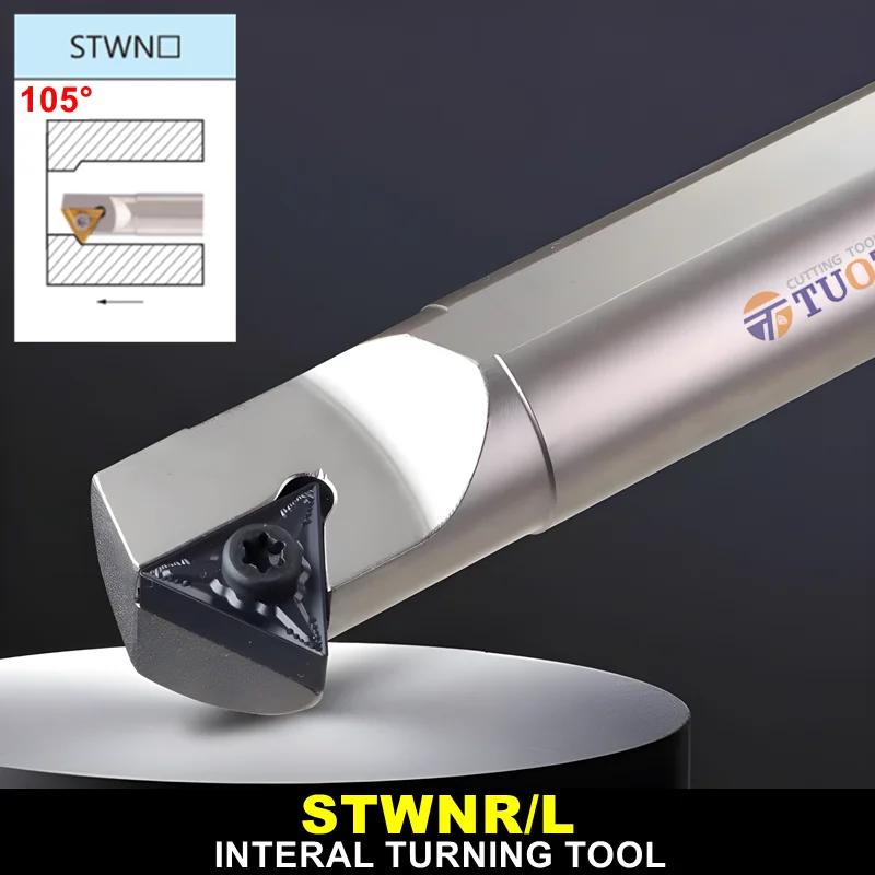 

High quality STWNR 105° Lathe Tools S16Q-STWNR16 S20R-STWNR16 16MM 20MM Insert TMG1604 Internal Turning tools