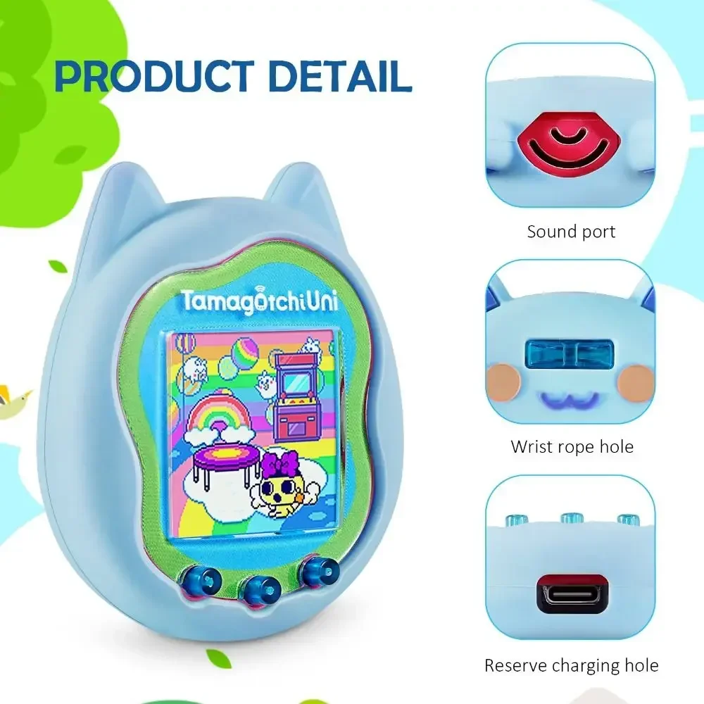 Picture 6: Soft Silicone Cartoon Case Shell Game Protective Cover Accessories Virtual Electronic Pets Protector for Tamagotchi Uni