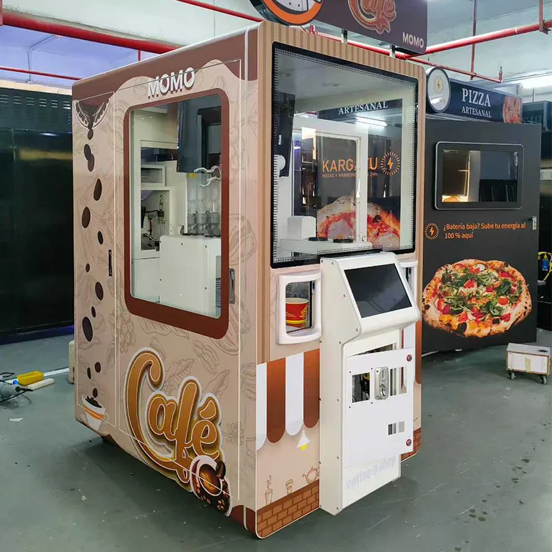 Customized Robotic Barista Coffee Vending Machine Robot Coffee Vending Machine