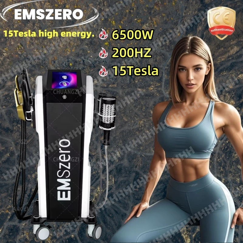 Ems Zero NEO 15 Tesla RF  Professional Body Sculpt 6500W EMSzero Slimming Machine DLS-EMSZERO Muscle Stimulator