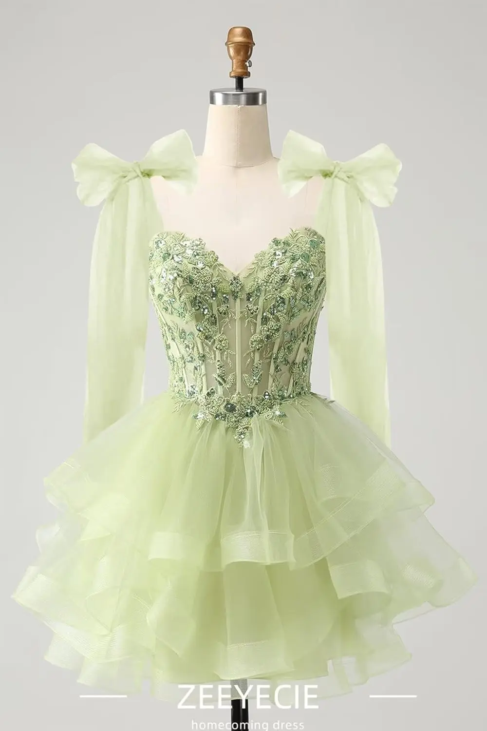 فساتين حفلات العودة للوطن من التل المتدرج، فستان قصير مزين بالدانتيل اللامع، فستان حفلة موسيقية للمراهقين، فستان كوكتيل، فستان التخرج #2