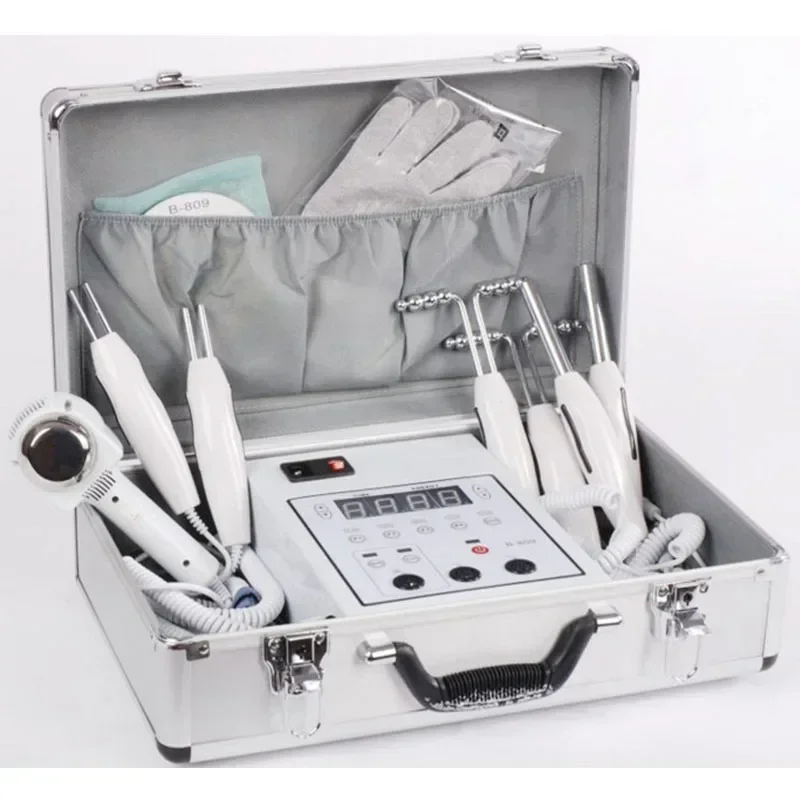 Skin-lifting Machine Magic Gloves Hot and Cold Hammer Whitening Skin Wrinkle Thin Face B-809 Beauty Instrument Positive Ion