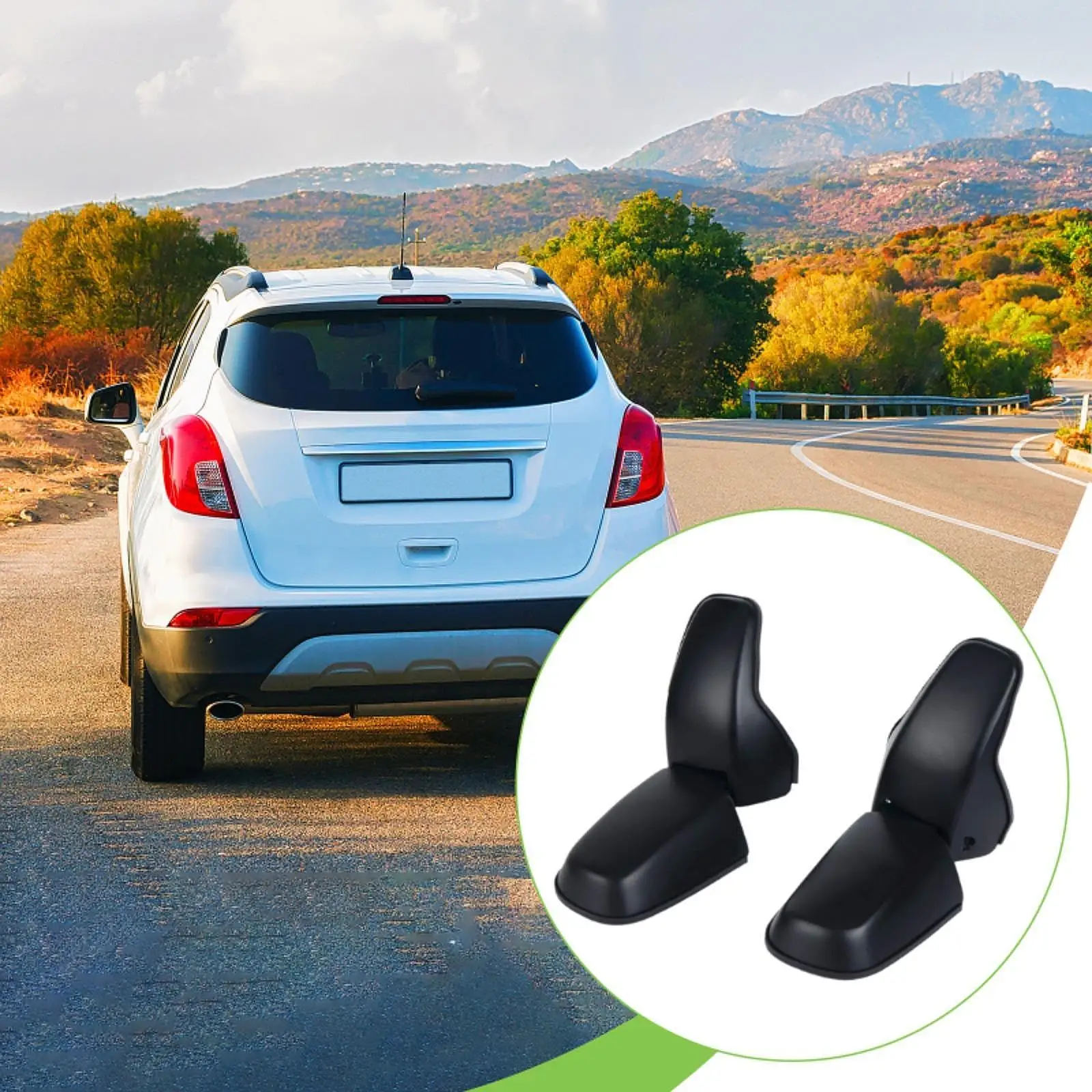 

1 Pair Car Rear Tailgate Window Hinges 87160-1F001 High Performance Replaces