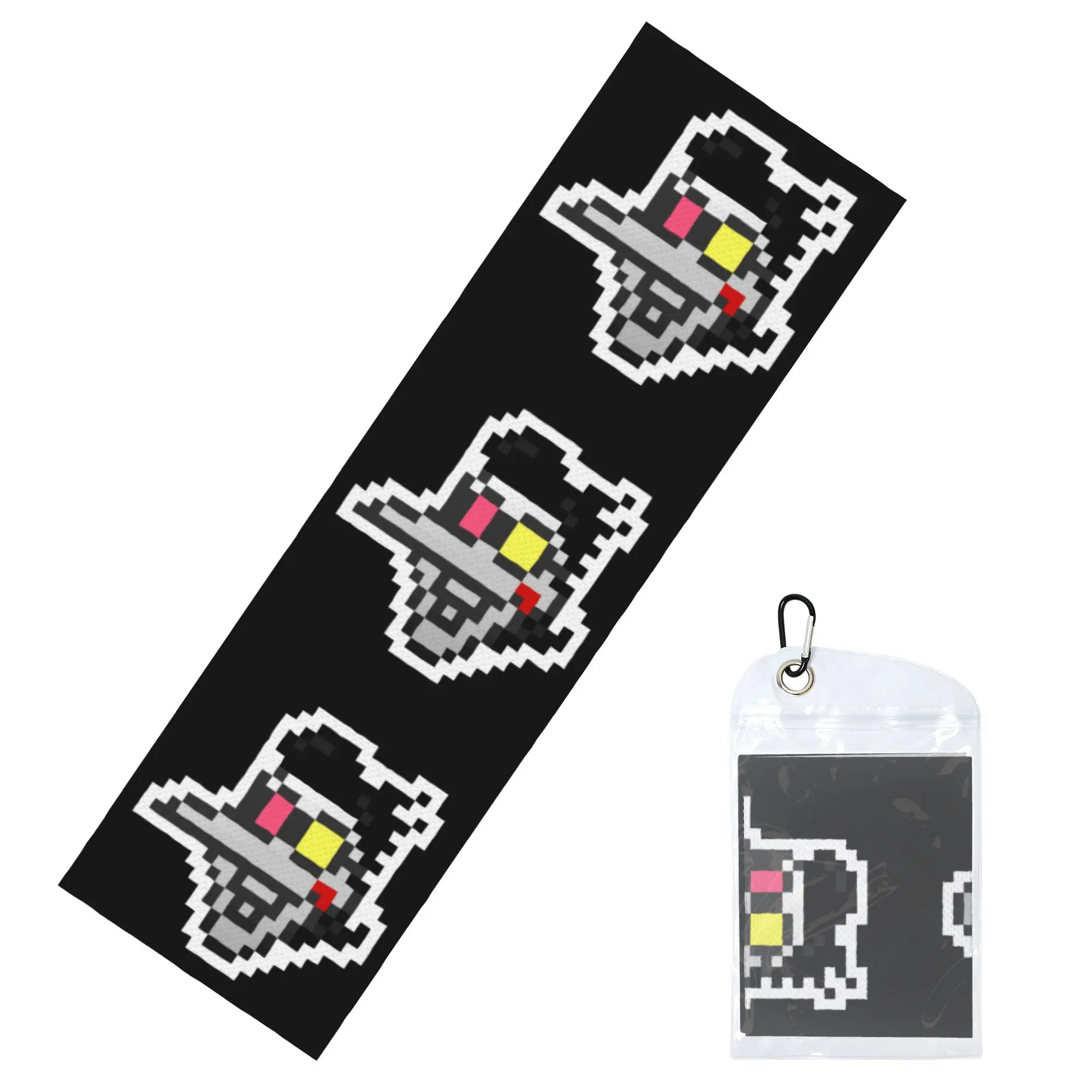 Deltarune Game Spamton Undertale Towel Quick Dry  Super Soft  Fitness and Outdoor Activities Towels