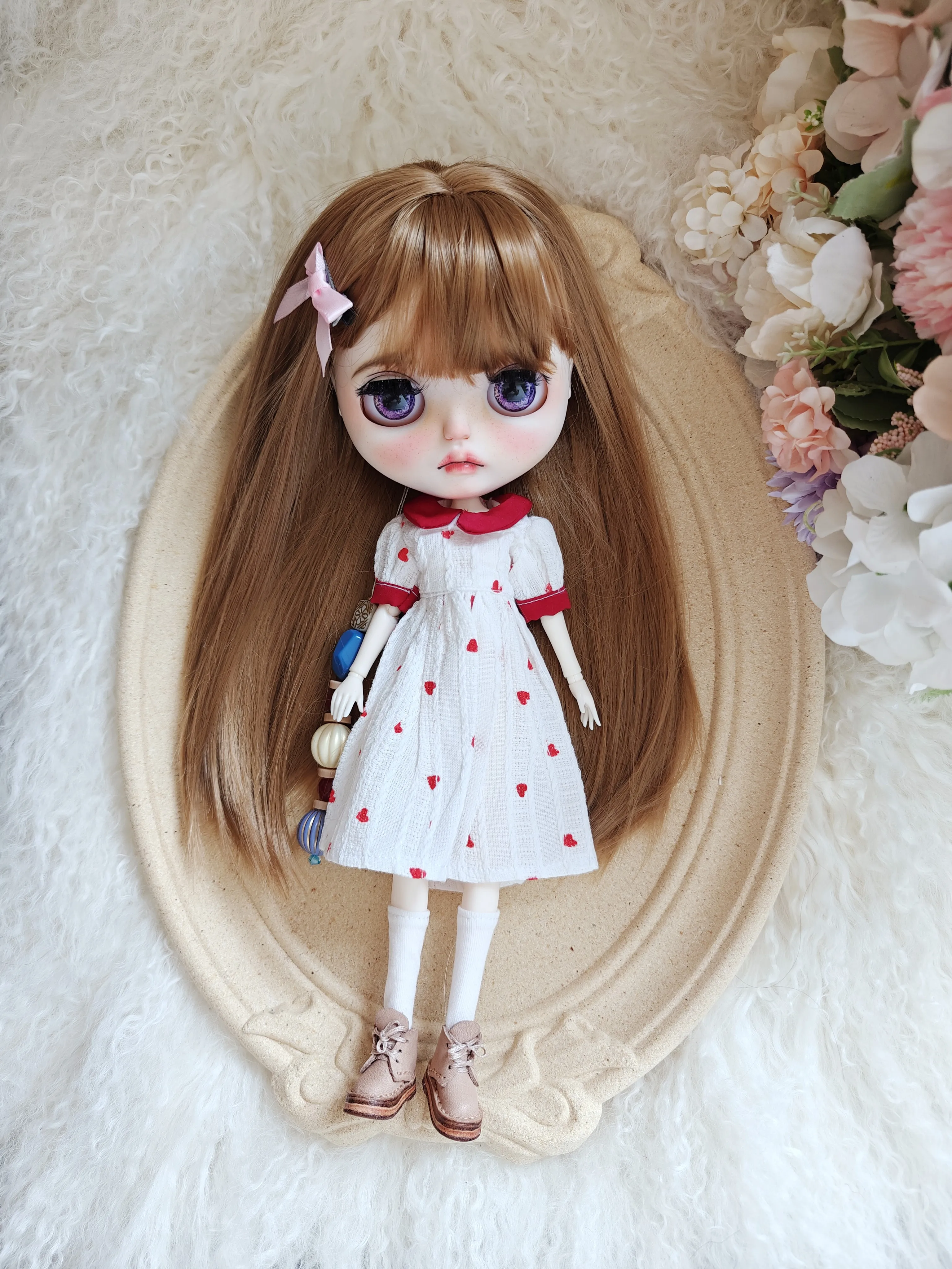 Blythe Butter-Ensemble jupe et robe pour Ymy Licca, accessoires de figurine kawaii, Azones, Ob24, Ob22 Butter