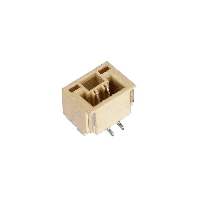 GH1.25mm Pitch 2P-10P Vertical SMT Beige Wafer Header Connector With High Quality